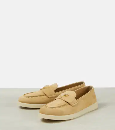 Prada Saint Tropez suede loafers | Thumbnail 3 Prada Saint Tropez suede loafers | Thumbnail 3