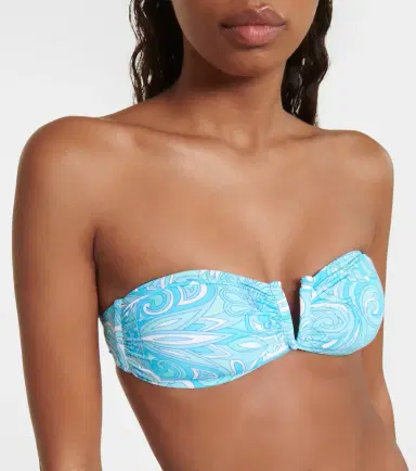 Melissa Odabash Alba bandeau bikini top | Thumbnail 4
