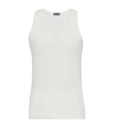 Tom Ford Ribbed-knit jersey tank top | Thumbnail 1