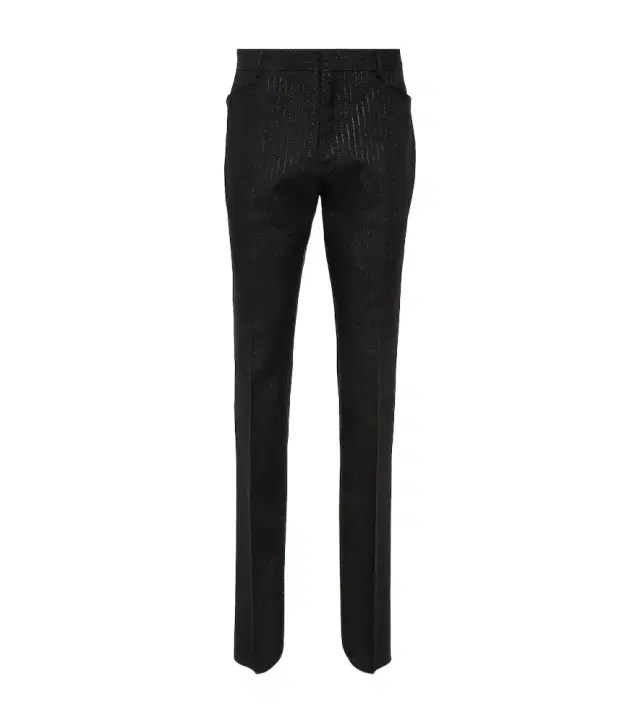 Tom Ford Atticus striped mohair-blend jacquard slim pants
