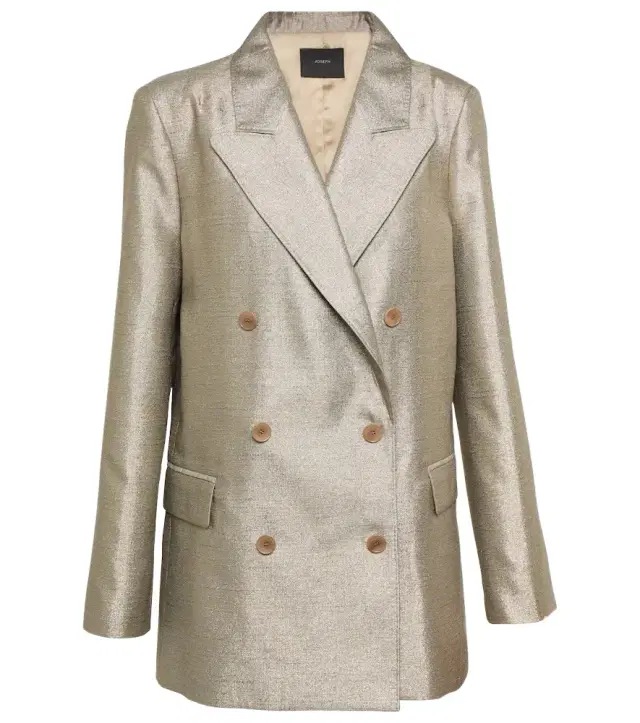 Joseph Chapone metallic oversized blazer