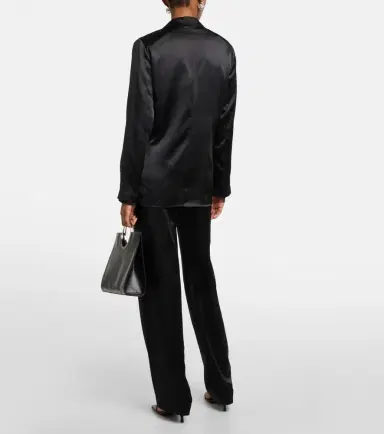 Joseph Joubert silk satin jacket | Thumbnail 6