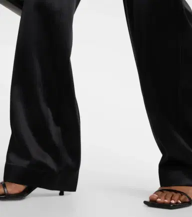 Joseph Tova silk satin straight pants | Thumbnail 4