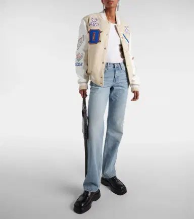 Re/Done Easy mid-rise straight jeans | Thumbnail 5