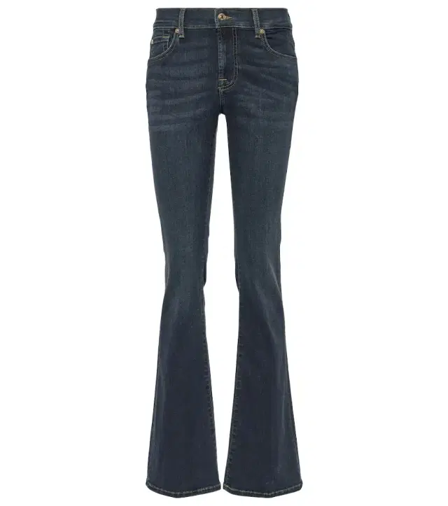 7 For All Mankind Midrise bootcut jeans