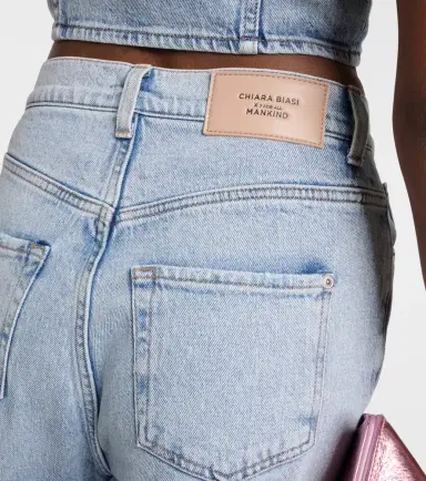 7 For All Mankind High-rise straight-leg jeans | Thumbnail 4