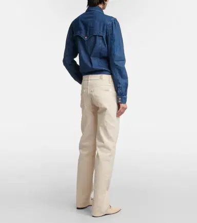 7 For All Mankind Ellie mid-rise straight jeans | Thumbnail 6