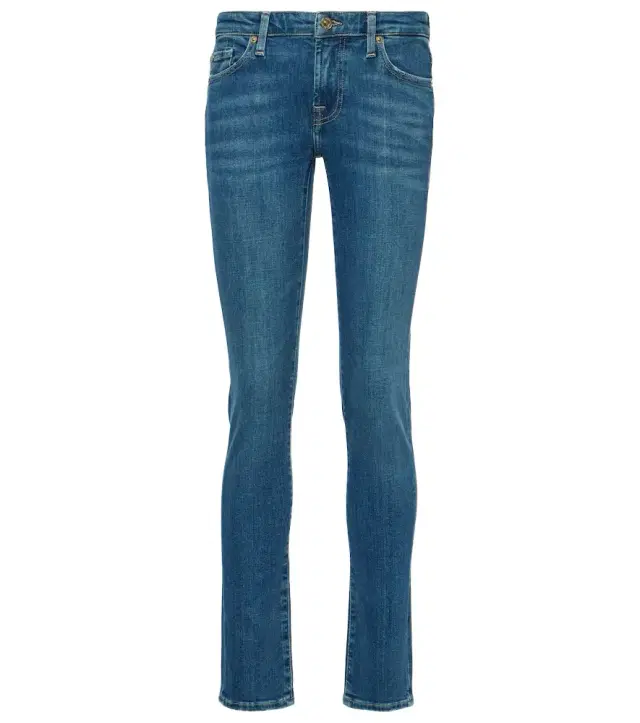 7 For All Mankind Pyper mid-rise skinny jeans