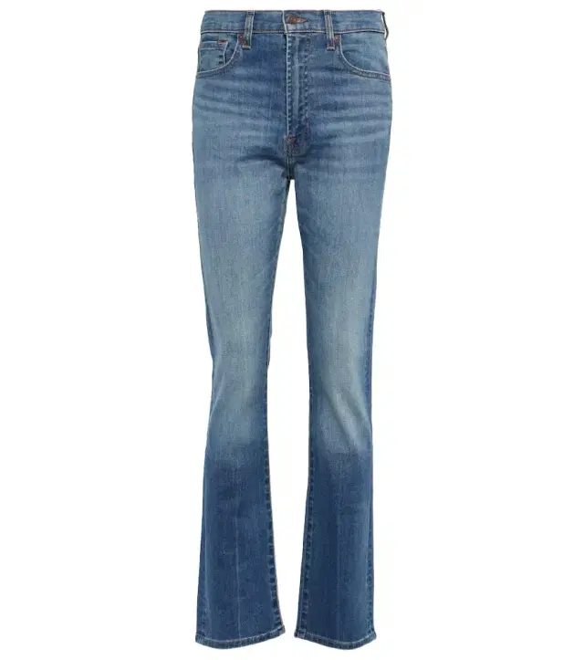 7 For All Mankind High-rise slim jeans