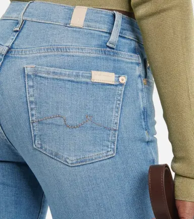 7 For All Mankind Mid-rise skinny jeans | Thumbnail 5