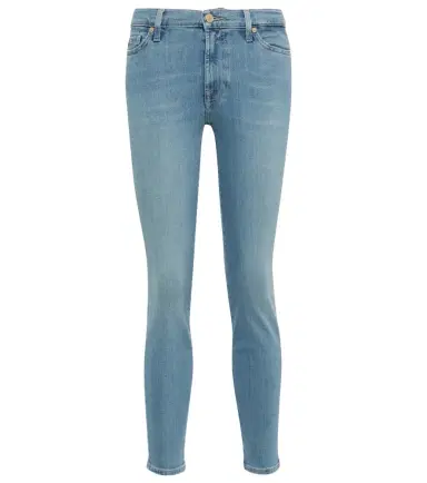 7 For All Mankind Mid-rise skinny jeans | Thumbnail 1