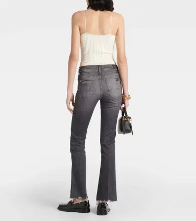 7 For All Mankind Mid-rise bootcut jeans | Thumbnail 3
