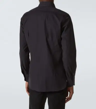 Tom Ford Cotton poplin tuxedo shirt | Thumbnail 4 Tom Ford Cotton poplin tuxedo shirt | Thumbnail 4