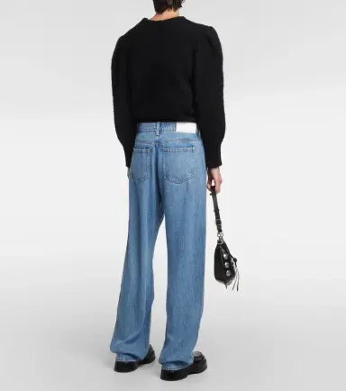 7 For All Mankind Tess high-rise straight jeans | Thumbnail 7 7 For All Mankind Tess high-rise straight jeans | Thumbnail 7