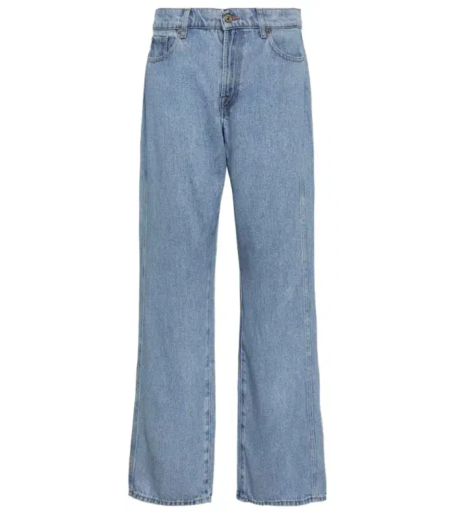7 For All Mankind Tess high-rise straight jeans