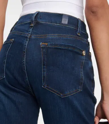 7 For All Mankind High-rise skinny jeans | Thumbnail 4