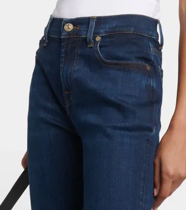 7 For All Mankind High-rise skinny jeans | Thumbnail 7
