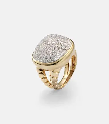 Marina B Tigella 18kt gold ring with diamonds | Thumbnail 2 Marina B Tigella 18kt gold ring with diamonds | Thumbnail 2