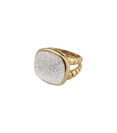 Marina B Tigella 18kt gold ring with diamonds | Thumbnail 1 Marina B Tigella 18kt gold ring with diamonds | Thumbnail 1