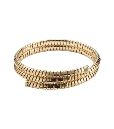 Marina B Trisolina Triple 18kt gold bangle with diamonds | Thumbnail 1 Marina B Trisolina Triple 18kt gold bangle with diamonds | Thumbnail 1