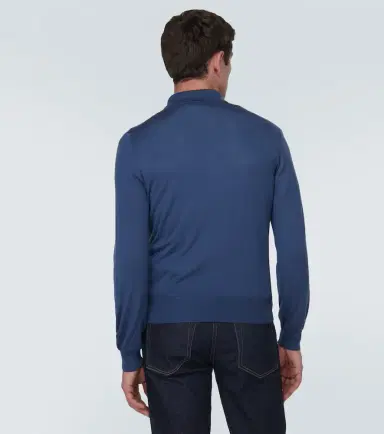 Tom Ford Cashmere and silk polo sweater | Thumbnail 2