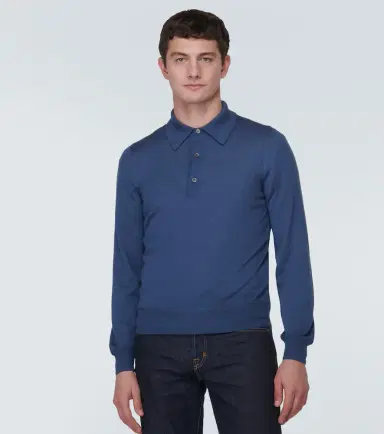Tom Ford Cashmere and silk polo sweater | Thumbnail 3
