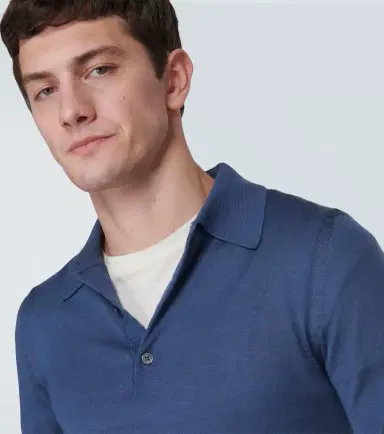 Tom Ford Cashmere and silk polo sweater | Thumbnail 5