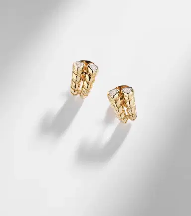 Marina B Trisolina 18kt gold earrings with diamonds | Thumbnail 5