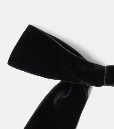 Jennifer Behr Adley bow velvet barrette | Thumbnail 3