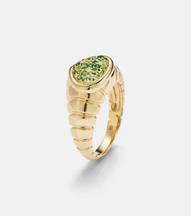 Marina B Timo 18kt gold ring with tsavorites and diamonds | Thumbnail 5 Marina B Timo 18kt gold ring with tsavorites and diamonds | Thumbnail 5