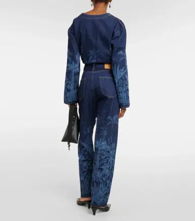 Alanui Jungle printed high-rise jeans | Thumbnail 3 Alanui Jungle printed high-rise jeans | Thumbnail 3