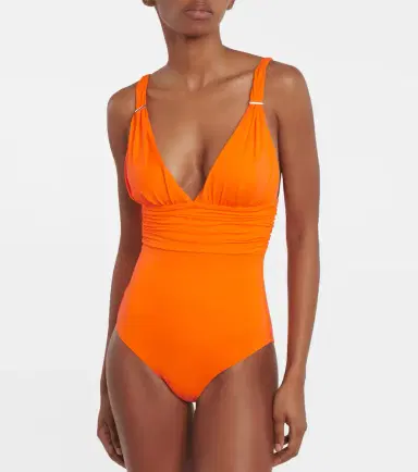 Melissa Odabash Panarea ruched swimsuit | Thumbnail 2