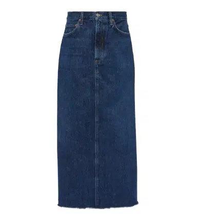 Agolde Hilla denim maxi skirt | Thumbnail 1