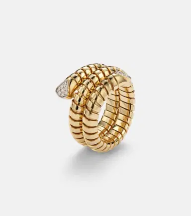 Marina B Trisola 18kt gold ring with diamonds | Thumbnail 2 Marina B Trisola 18kt gold ring with diamonds | Thumbnail 2