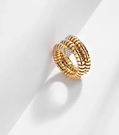 Marina B Trisola 18kt gold ring with diamonds | Thumbnail 5 Marina B Trisola 18kt gold ring with diamonds | Thumbnail 5