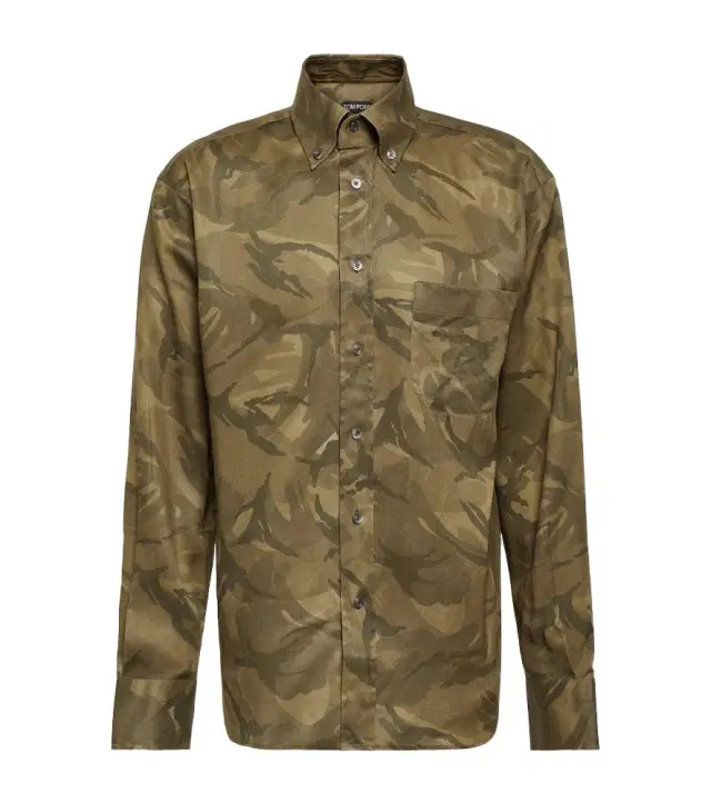 Tom Ford Camouflage shirt
