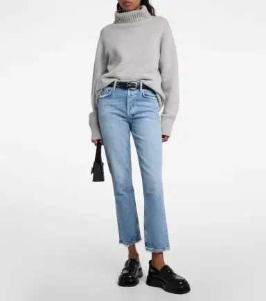 Agolde Riley high-rise straight jeans | Thumbnail 3