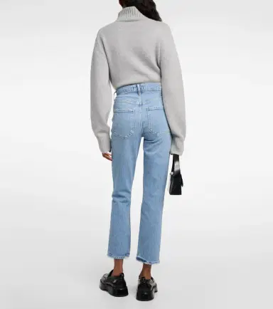 Agolde Riley high-rise straight jeans | Thumbnail 4