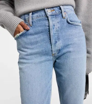 Agolde Riley high-rise straight jeans | Thumbnail 5