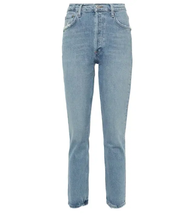 Agolde Riley high-rise straight jeans