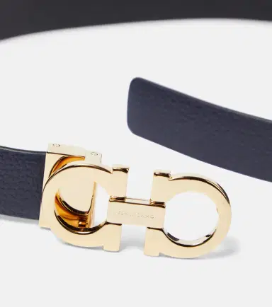 Ferragamo Gancini reversible leather belt | Thumbnail 3