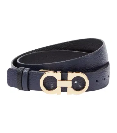 Ferragamo Gancini reversible leather belt | Thumbnail 1