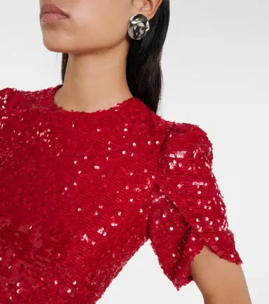 Erdem Bow-detail sequined maxi dress | Thumbnail 5 Erdem Bow-detail sequined maxi dress | Thumbnail 5