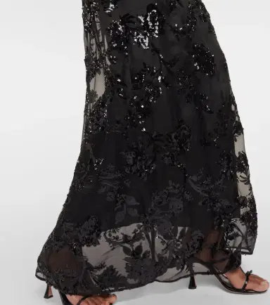 Erdem Malvina embellished silk gown | Thumbnail 4