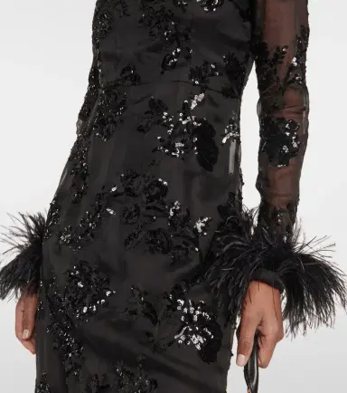 Erdem Malvina embellished silk gown | Thumbnail 6