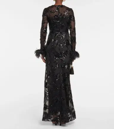 Erdem Malvina embellished silk gown | Thumbnail 7