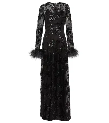 Erdem Malvina embellished silk gown | Thumbnail 1