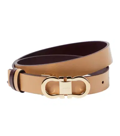 Ferragamo Gancini reversible leather belt | Thumbnail 1 Ferragamo Gancini reversible leather belt | Thumbnail 1