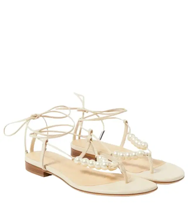 Magda Butrym Embellished leather sandals