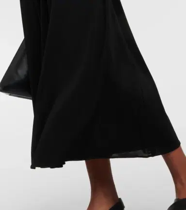 Max Mara Valido pleated jersey maxi dress | Thumbnail 3